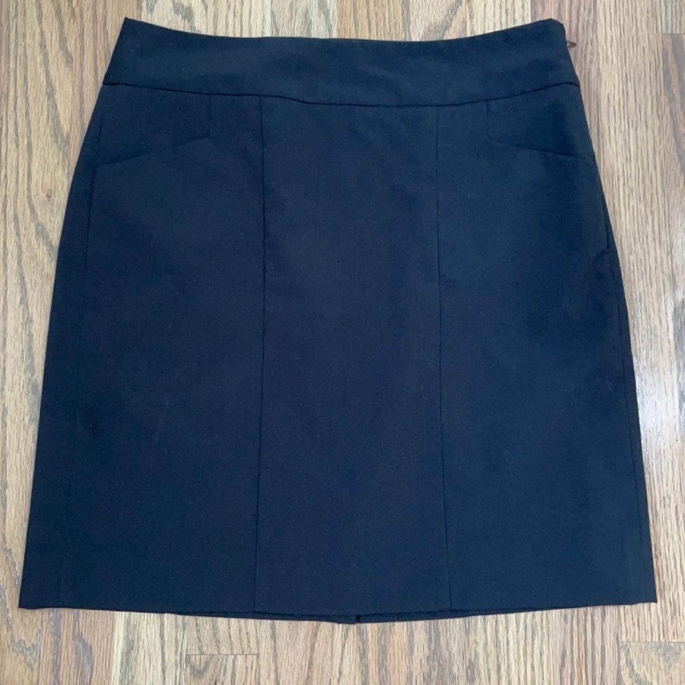 Loft Black Pencil Skirt